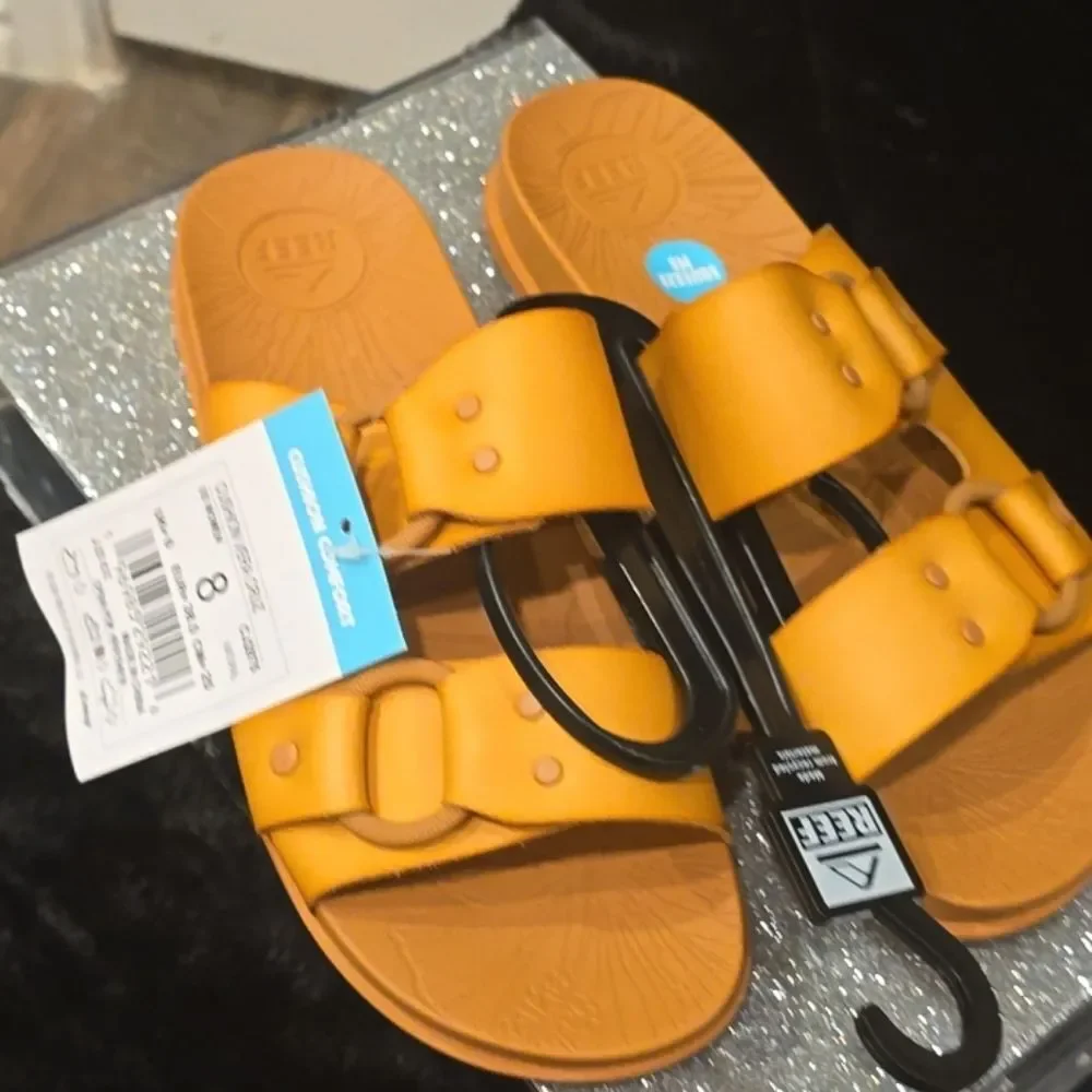 Reef Vera Cruz Slide Sandals- Medium Brown